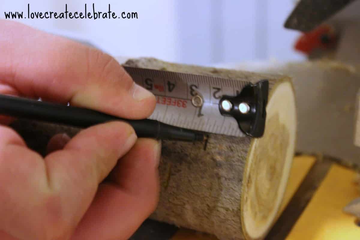 measuring the log