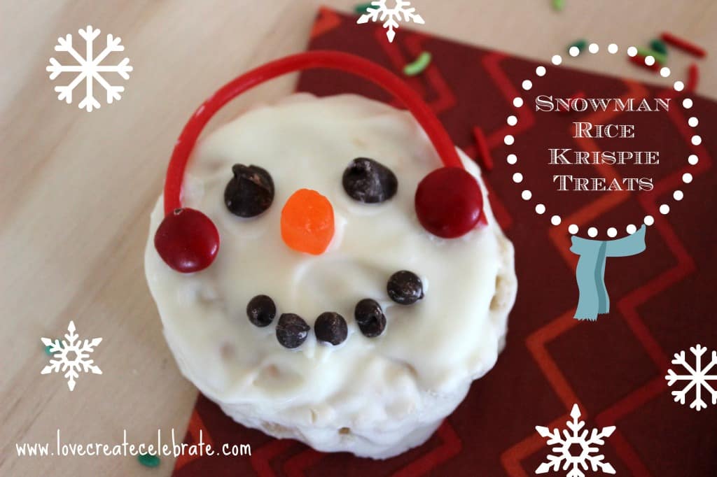 Delicious Snowman Treats