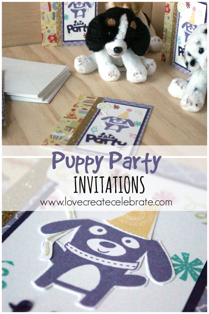 Puppy Party Invitations