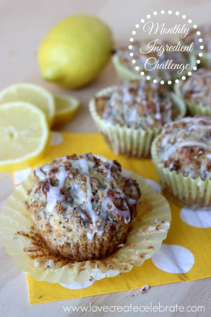 Lemon Poppy Seed Bran Muffin recipe