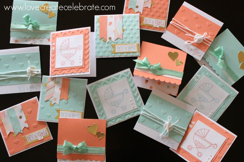 CTMH Baby Cards