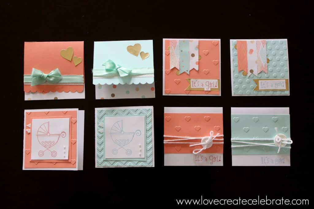 CTMH Baby Cards