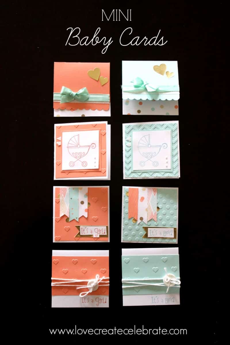 Baby Mini Card Mini Baby Cards - Lindi & Russ