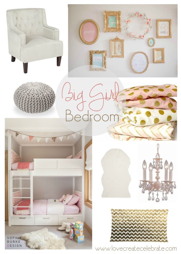 Big girl bedroom inspiration