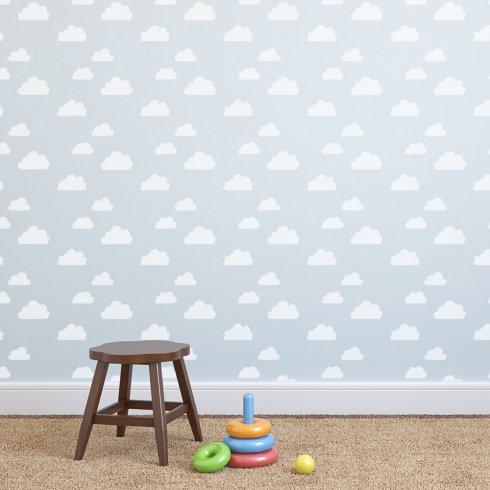 clouds-wall-design-nursery-stencil