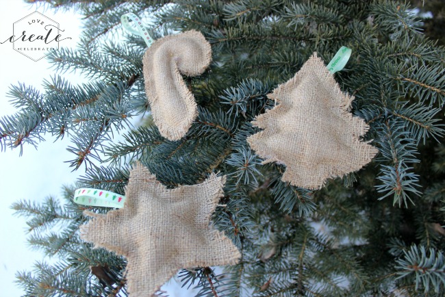 Burlap Ornaments