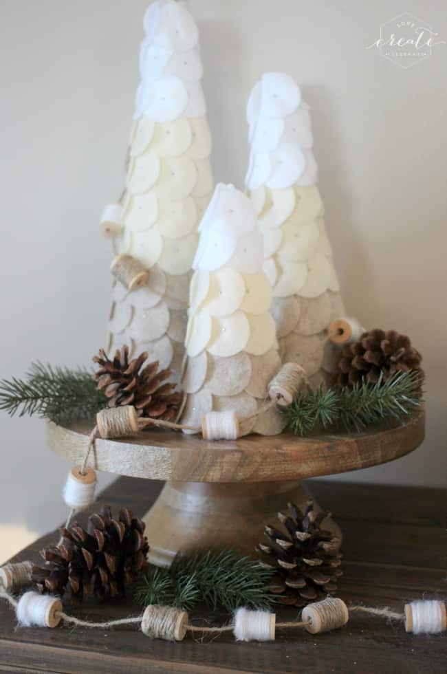 These DIY Ombre Winter Trees are the perfect pieces to decorate for the holidays, but leave up all year round! Your teens with love making them with you! 