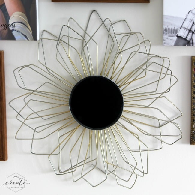 This gorgeous sunburst mirror is a fun DIY project inspired by the popular Anthropologie design