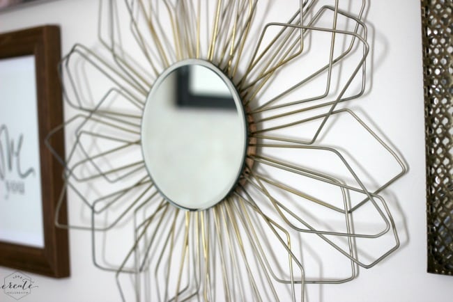 I would LOVE to make this beautiful Anthropologie inspired DIY mirror for any room in my home!