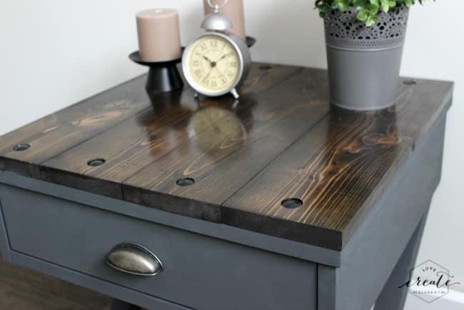 Industrial Side Table