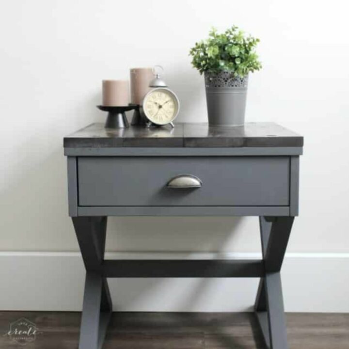 Industrial Side Table