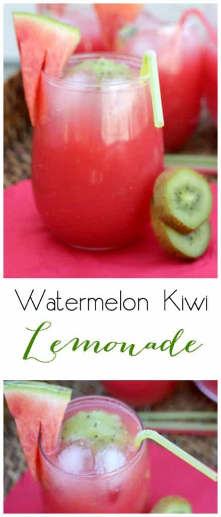 Watermelon Kiwi Lemonade