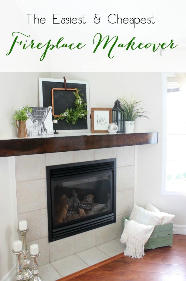 fireplace makeover