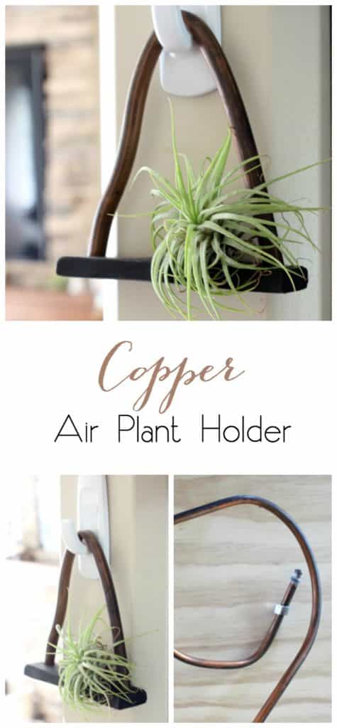 Copper Air Plant Holder