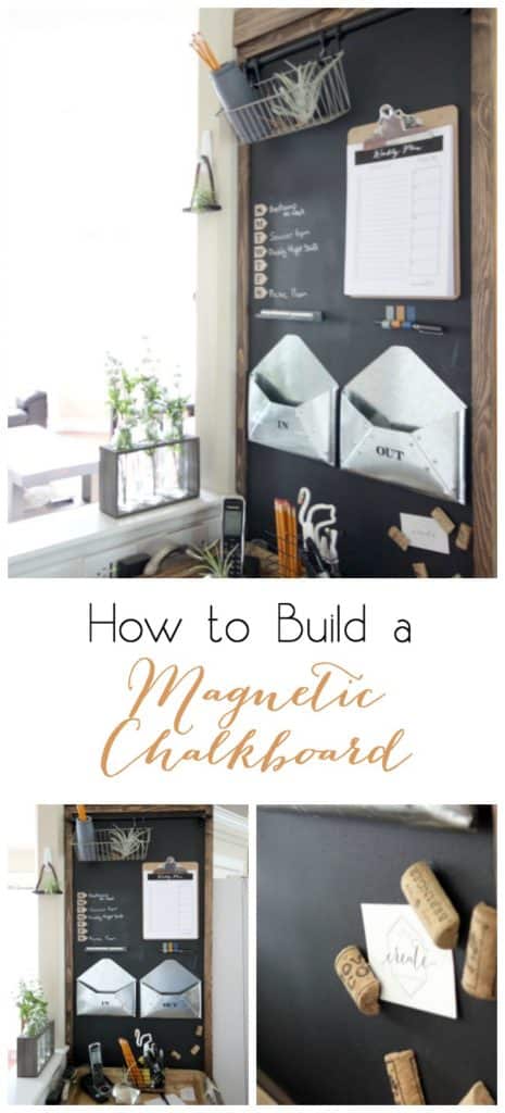 How to Build a Magnetic Chalkboard