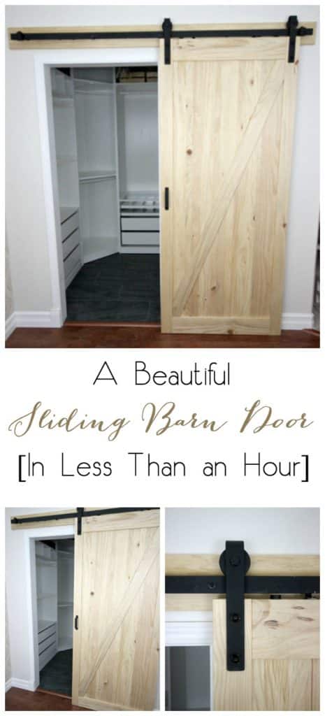 Installing a sliding barn door in your home has never been easier! We'll show you how easy it is in this quick DIY video! 
