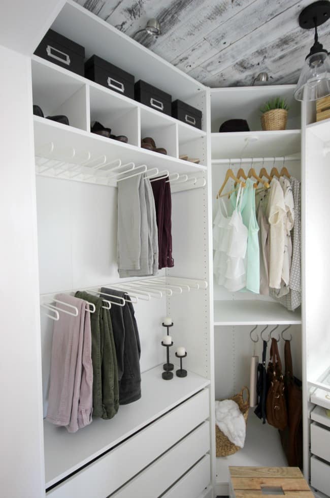 This is truly a dream closet makeover!