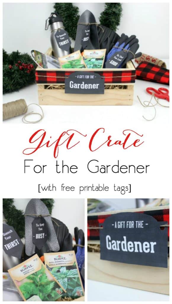 Perfect for the gardener! (I'm looking at you grandpa!) Instead of gift baskets, why not opt for the more manly Gift Crate?! The perfect crate for any guy on your list, plus an amazing list of suggestions!