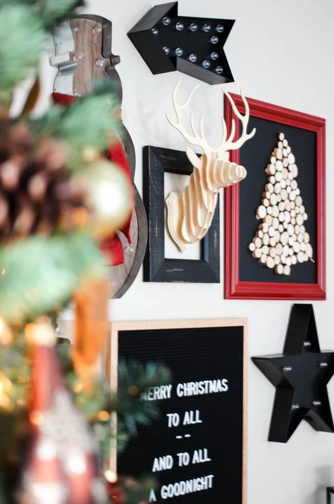 A beautiful rustic and industrial style Christmas Home Tour!