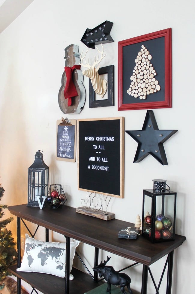 A beautiful rustic and industrial style Christmas Home Tour!