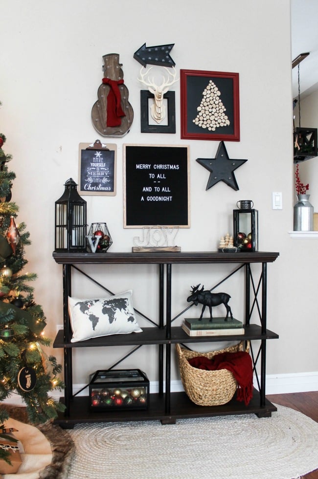 A beautiful rustic and industrial style Christmas Home Tour!