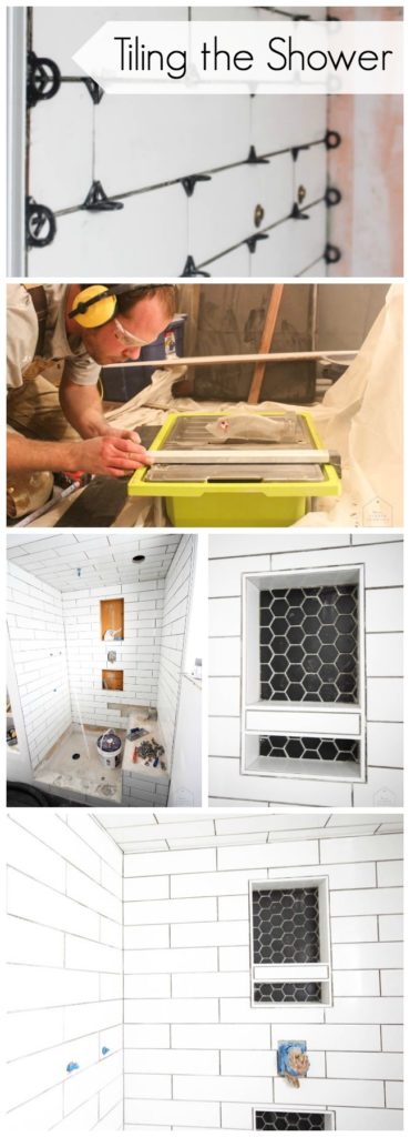Tiling your own shower can be a BIG job! Here's a step-by-step of the process you need to go through!