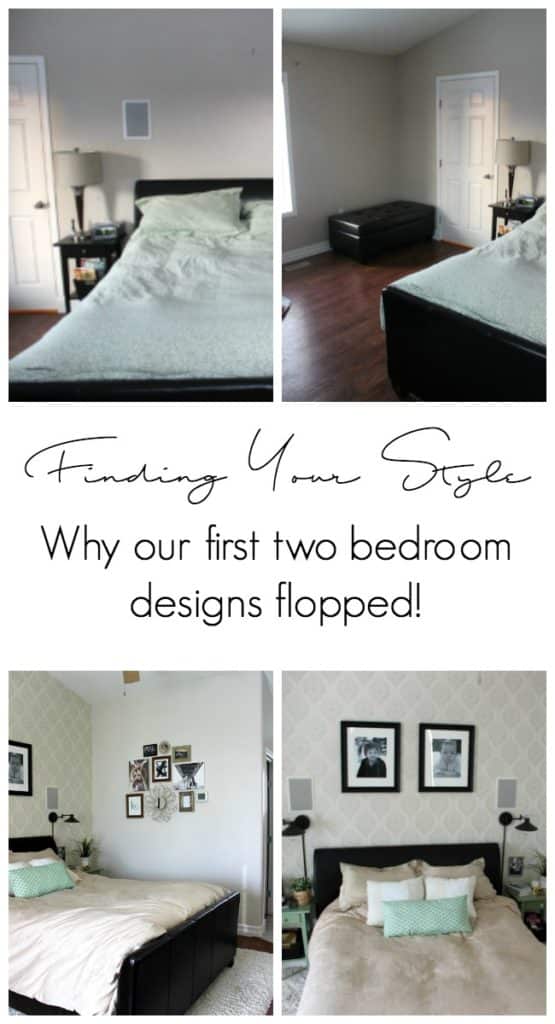 Finding Your Style is hard! This is a blogger's story about finding her style and beginning her 3rd Master Bedroom design.