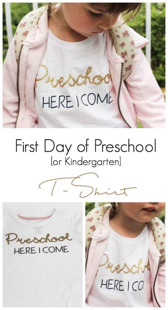First Day of Preschool T-shirt