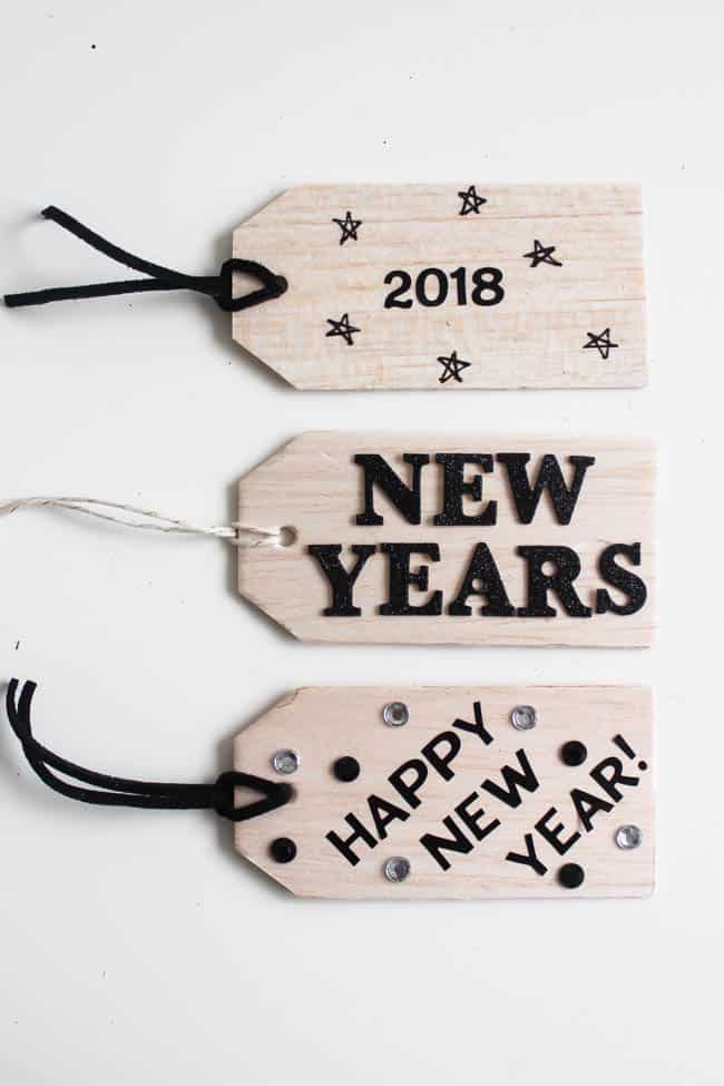 New Years Gift Tags