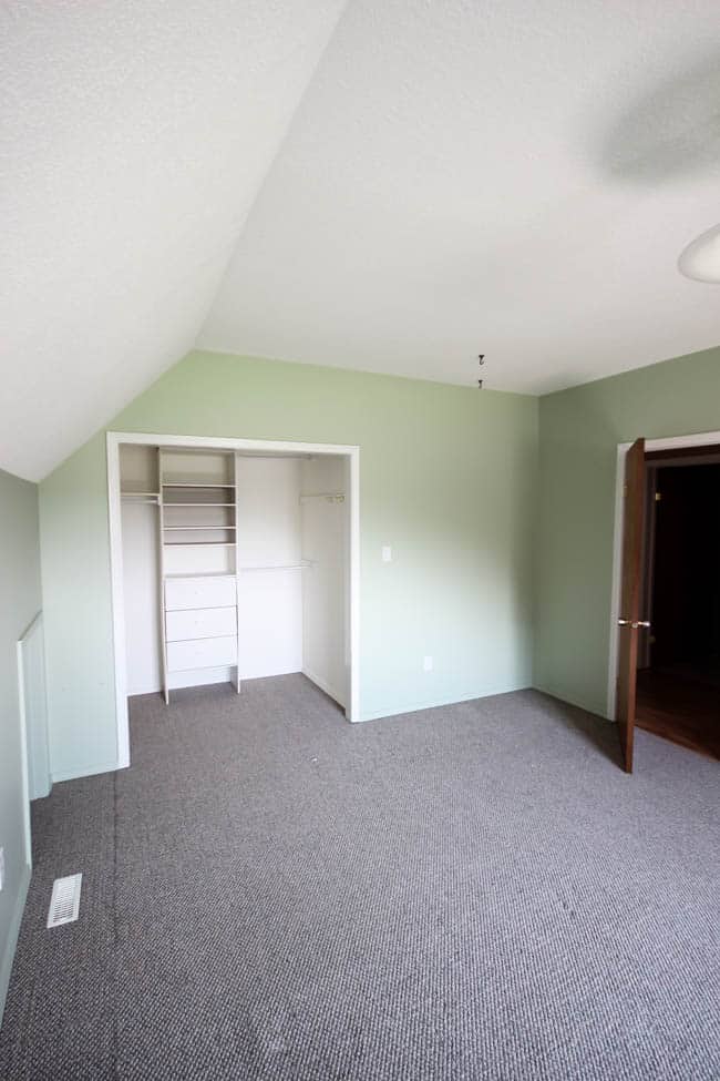 Beautiful design plans for turning a small closet into a beautiful, functional reach-in dream closet. Love the white wardrobes used for closet storage solution.