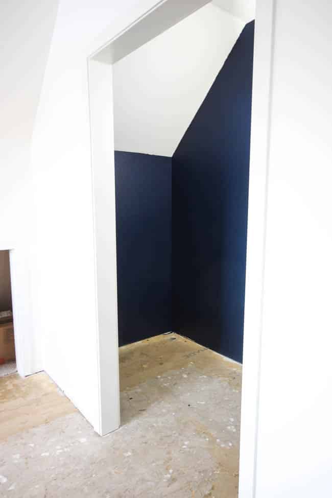 Painting a textured wall requires a lot of coats of paint so be prepared for layers.