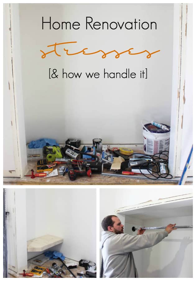 We're in the middle of renovating our home and during week two of our entry renovations, we run into the same arguments we always have! Hear how we survive these renovation stresses on while writing a home renovation blog!