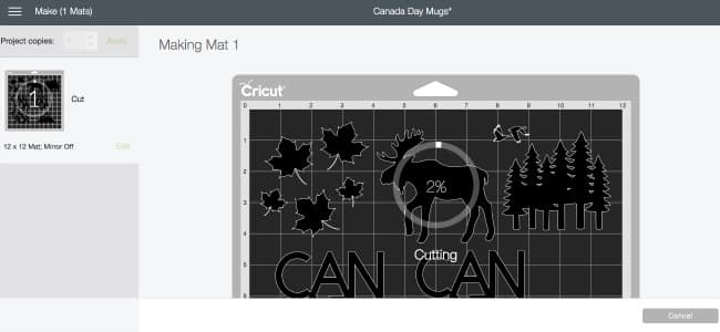 patterns for Canadian mugs