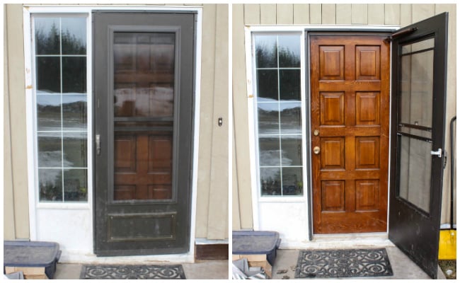 Quick and easy ways to add curb appeal to your front entry! Great budget-friendly tips for creating a front entry that is welcoming and beautiful. Transform your entry with a few of these simple ideas! 