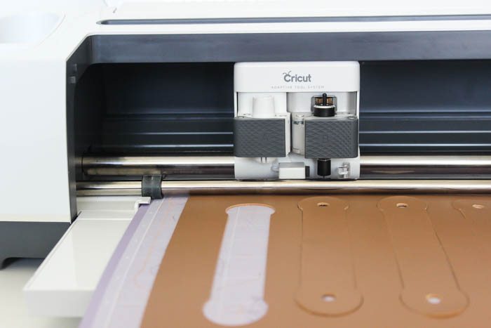 Cutting the design for the Cricut machine