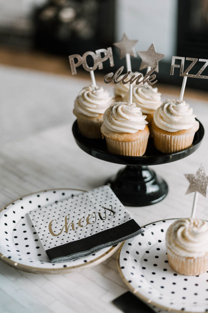 New Years Cupcake Toppers