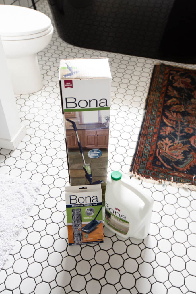 Bona floor tile cleaner for bathrooms