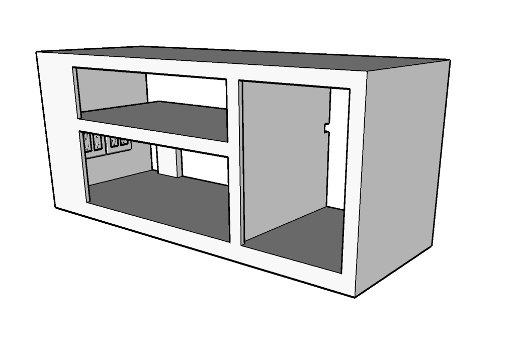 build plans for bench seat to hide electronics
