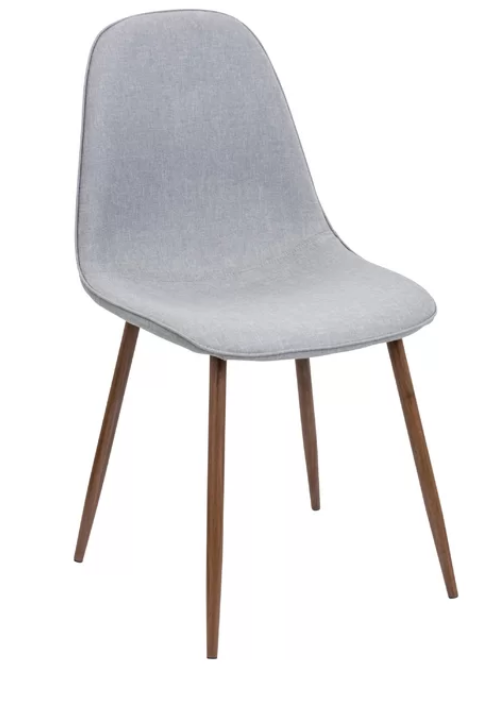 light grey dining chair