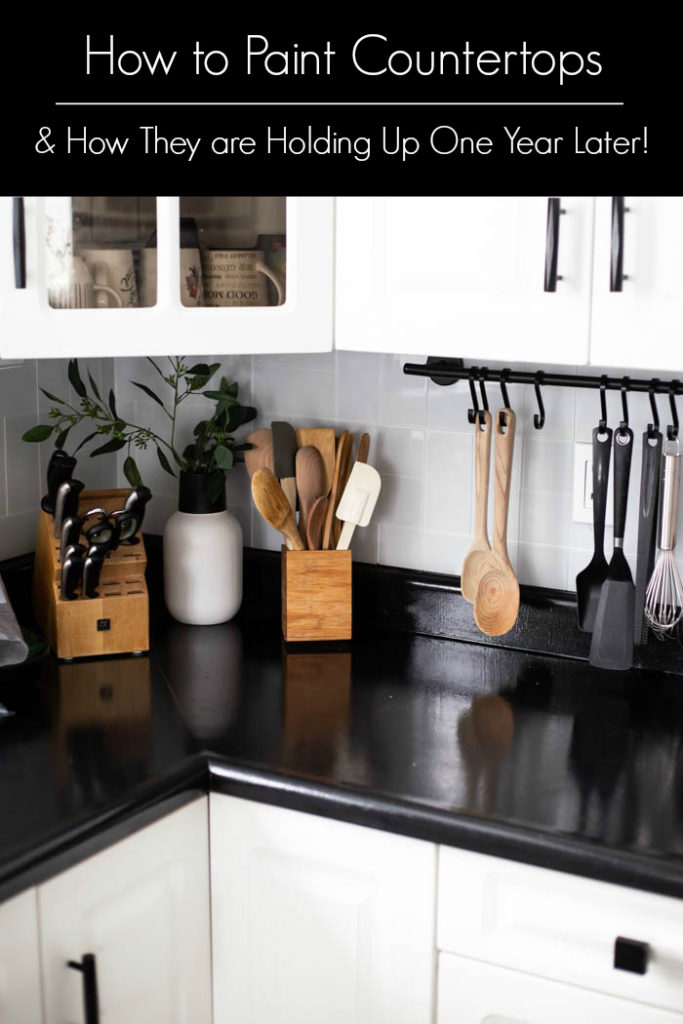 countertop paint in kitchen