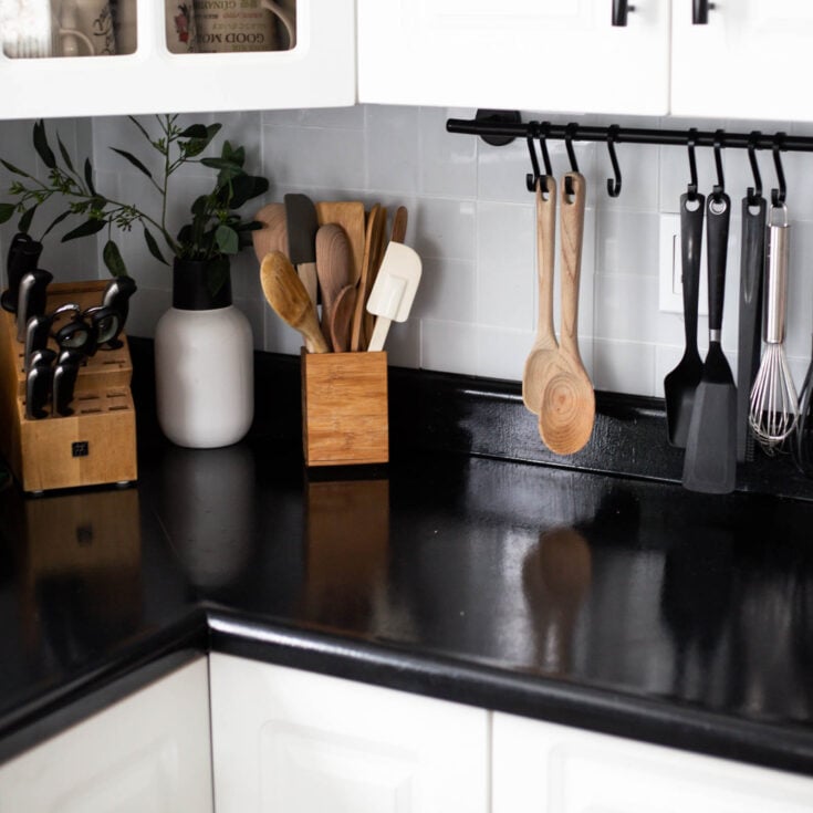 countertop paint on kitchen counter