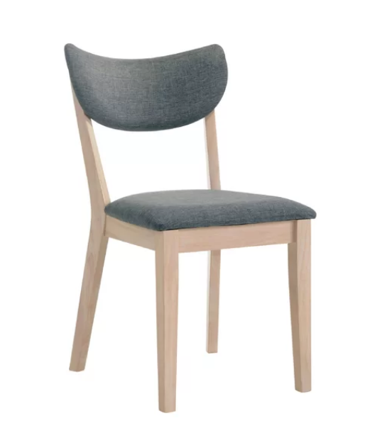 modern light wood dining chair