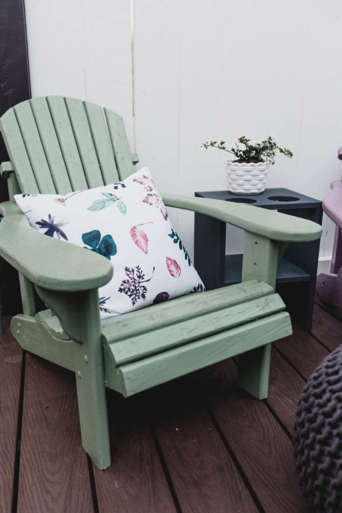 muskoka chairs painted for kids