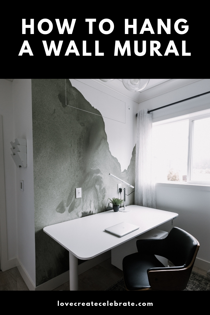 How to Hang a Wall Mural [in less than 2 hours!] - Lindi & Russ