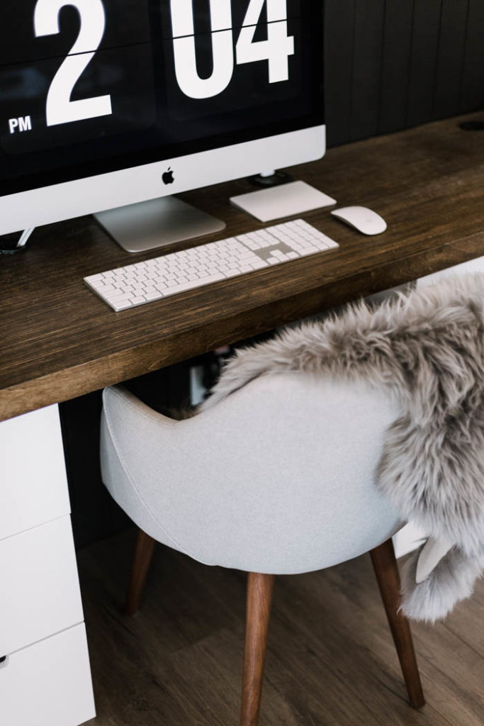 Modern DIY Desk Space