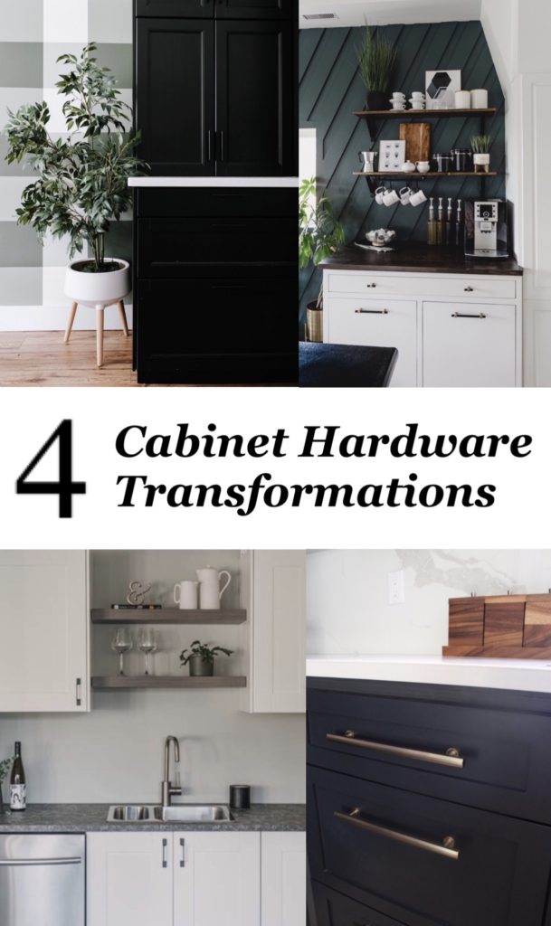 4 cabinet hardware transformations