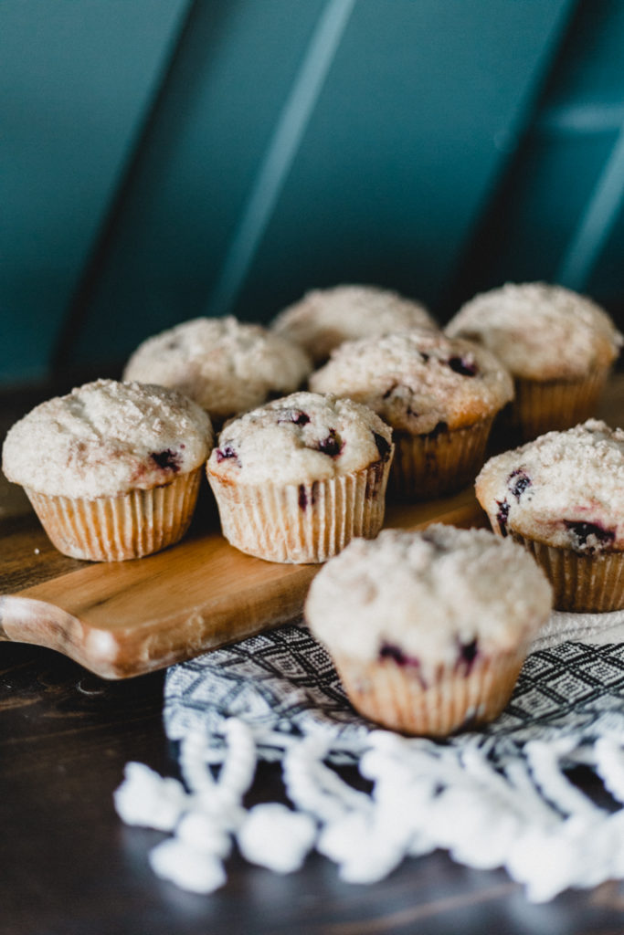 delicious saskatoon berry muffins