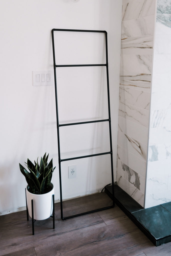Modern Design for Blanket Ladder