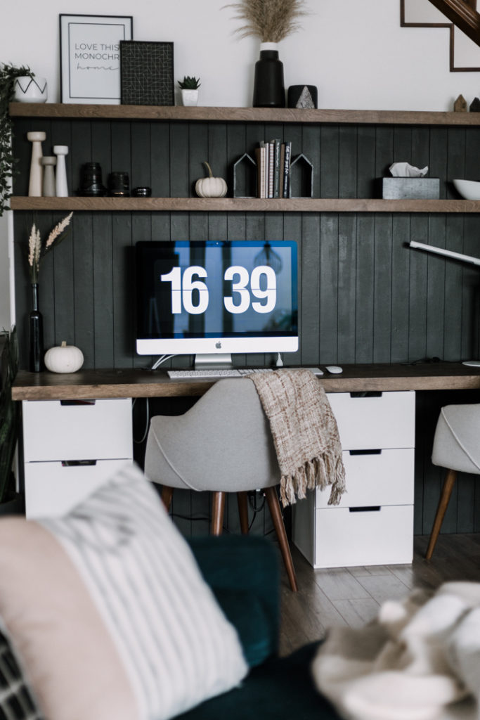 beautiful desk space for fall