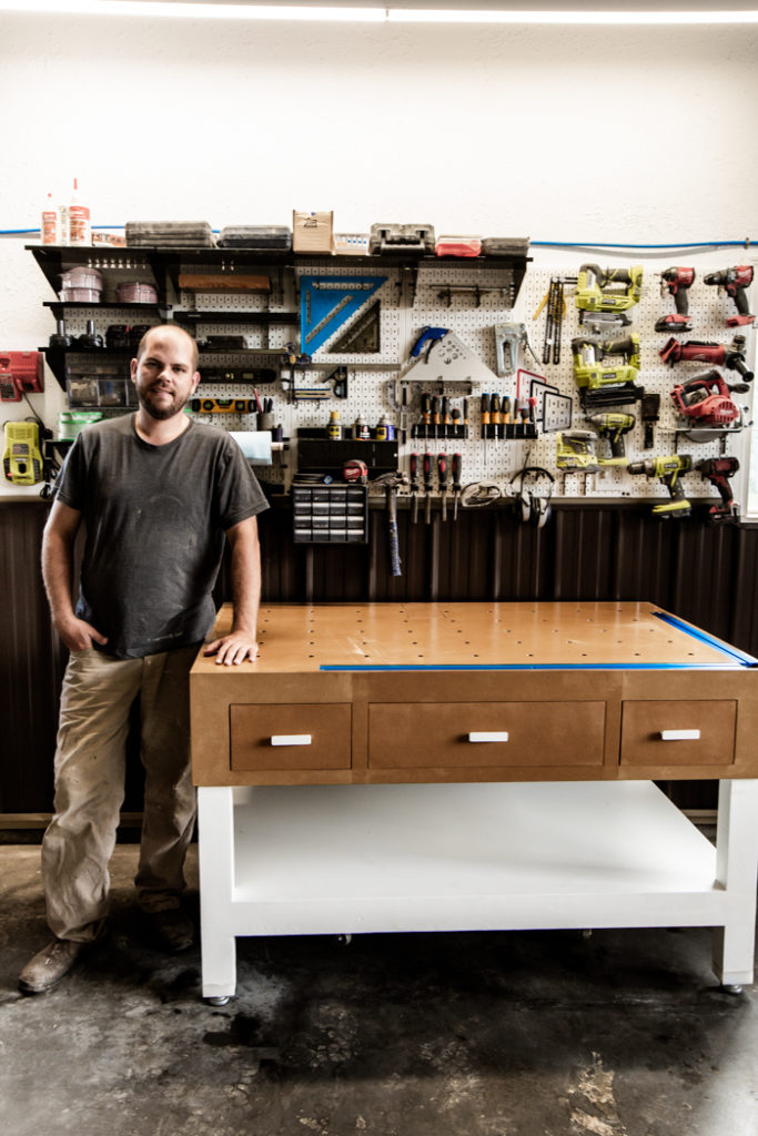 free plans for modern workbench